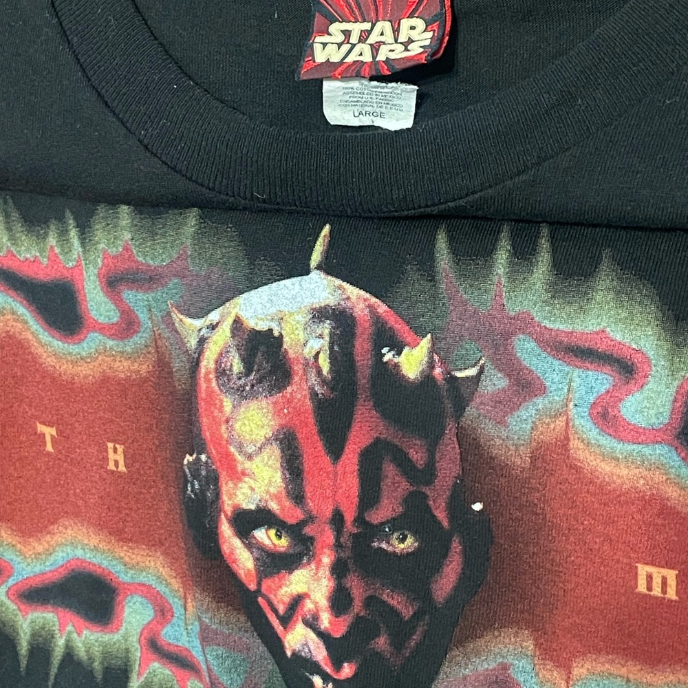 Star Wars Black and Red Darth Maul Tee